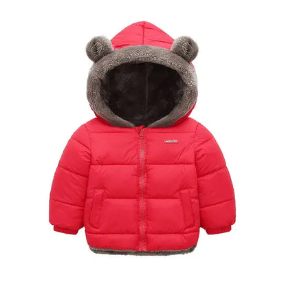 Children's Thick Fleece Coat - Coeur Lumiere de tendresse