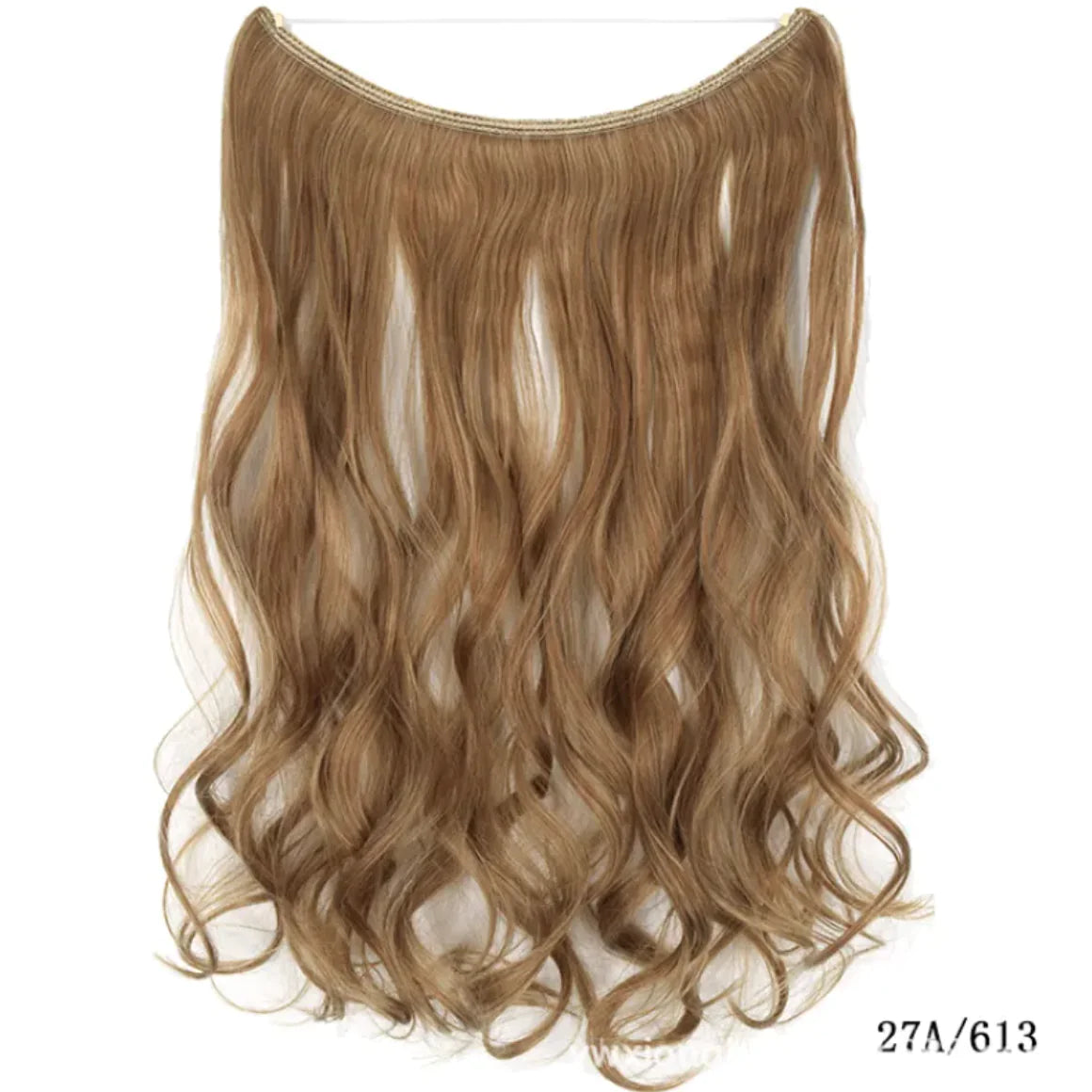 22-Inch Invisible Wire Hair Extensions - Coeur Lumiere de tendresse