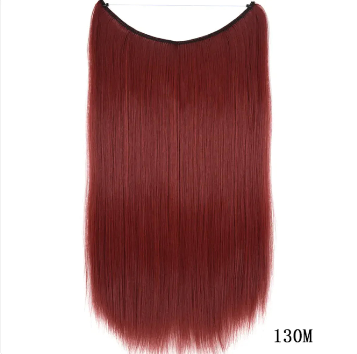 22-Inch Invisible Wire Hair Extensions - Coeur Lumiere de tendresse