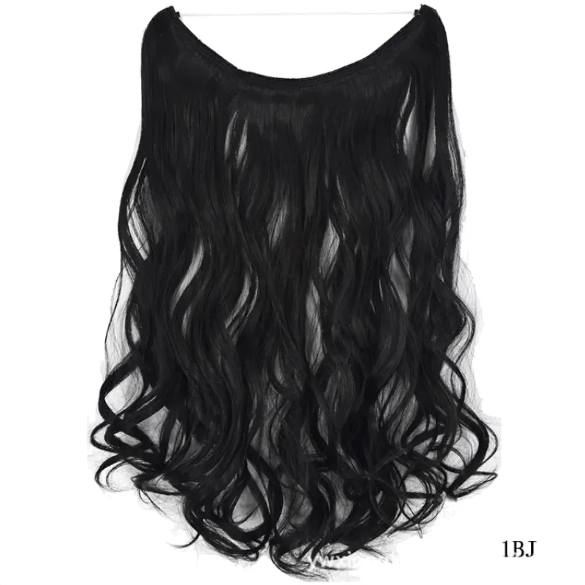 22-Inch Invisible Wire Hair Extensions - Coeur Lumiere de tendresse