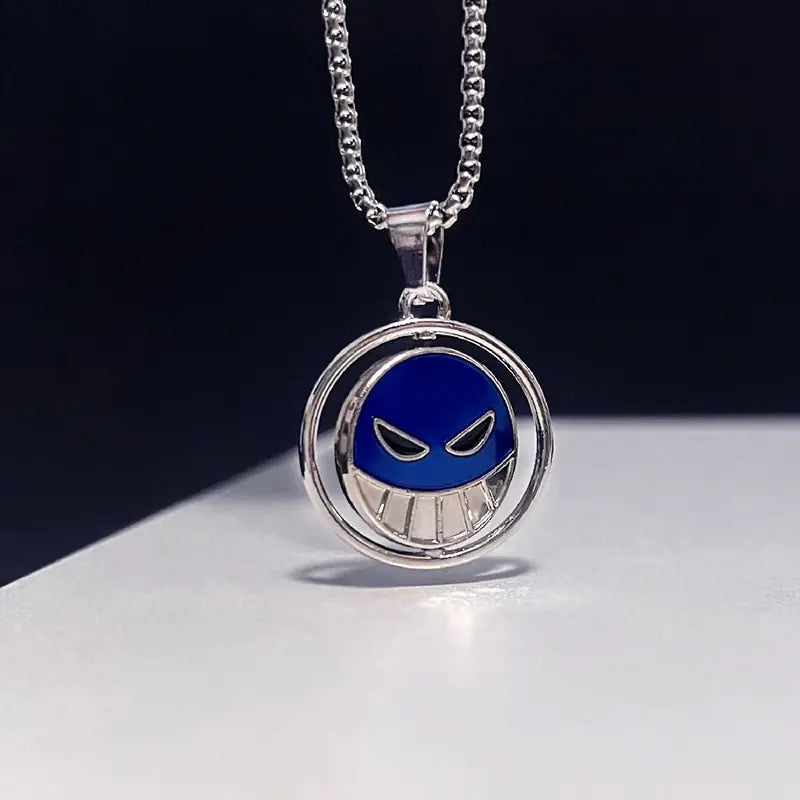 Ace Necklace for Women Men Anime Metal Necklaces Jewelry - Coeur Lumiere de tendresse