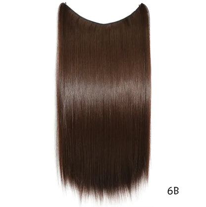 22-Inch Invisible Wire Hair Extensions - Coeur Lumiere de tendresse